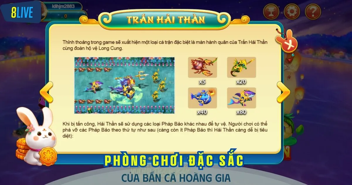 Nhận thưởng cực khủng khi tham gia Trấn Hải Thần