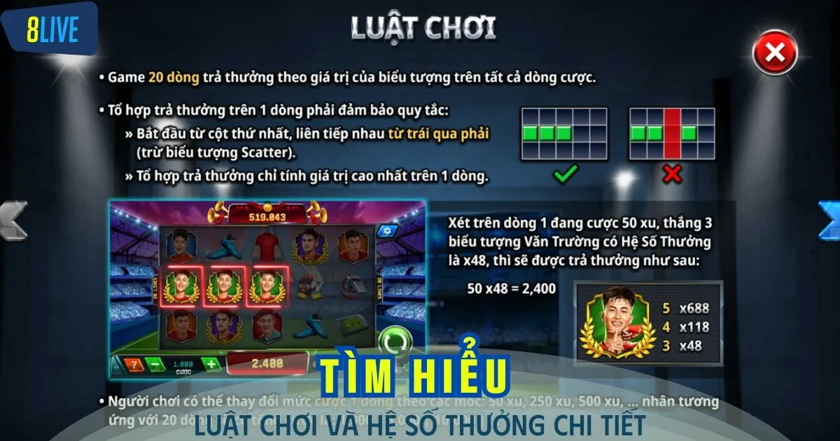 Quay trúng Wild và Scatter nhận thêm vô vàn phần thưởng hấp dẫn